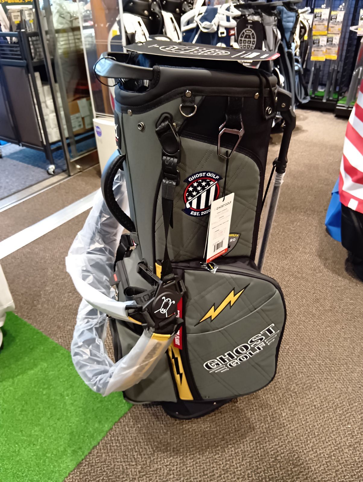 【新品未使用品】GHOST GOLF キャディバッグ ANYDAY DOGFIGHT G-SUIT STRIKER G-SUIT/14Way スタンドバッグ ゴーストゴルフ 2026年モデル USA直輸入品（新橋店）