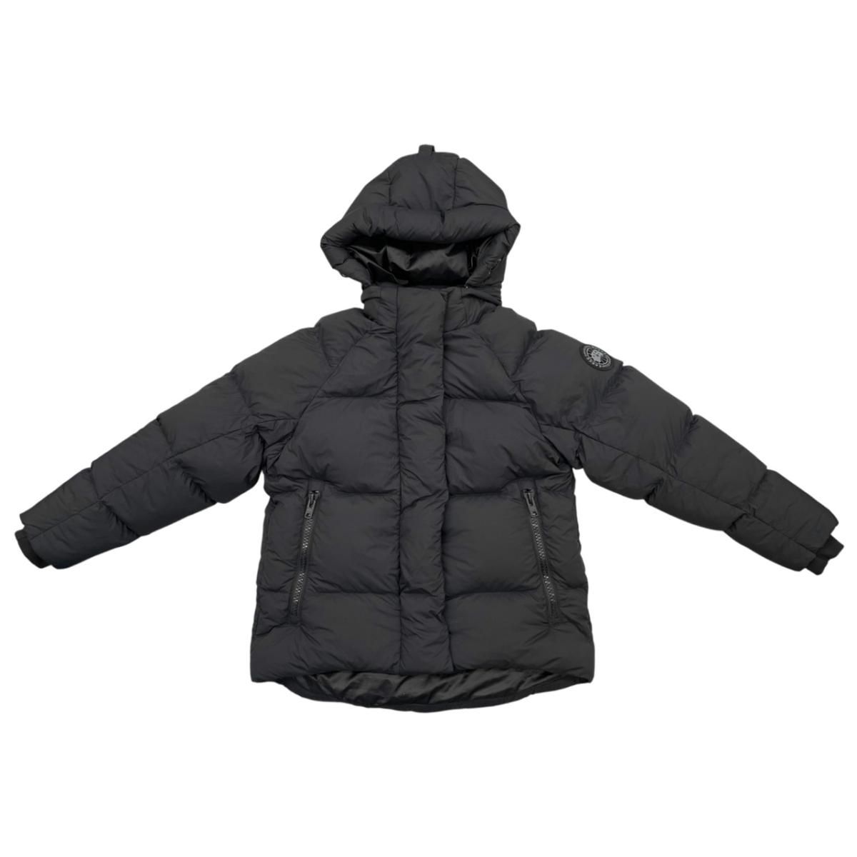 ☆カナダグース ダウンジャケット ブライデン パッファー ブラックレーベル 2621WBJ Sサイズ ナイロン ロゴ ブラック CANADA GOOSE