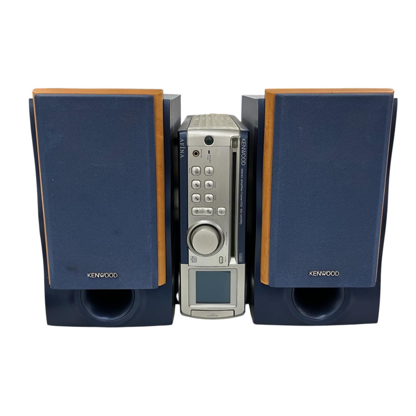 186000 通電確認のみ KENWOOD ケンウッド AFINA ミニコンポ rd-vh7pc