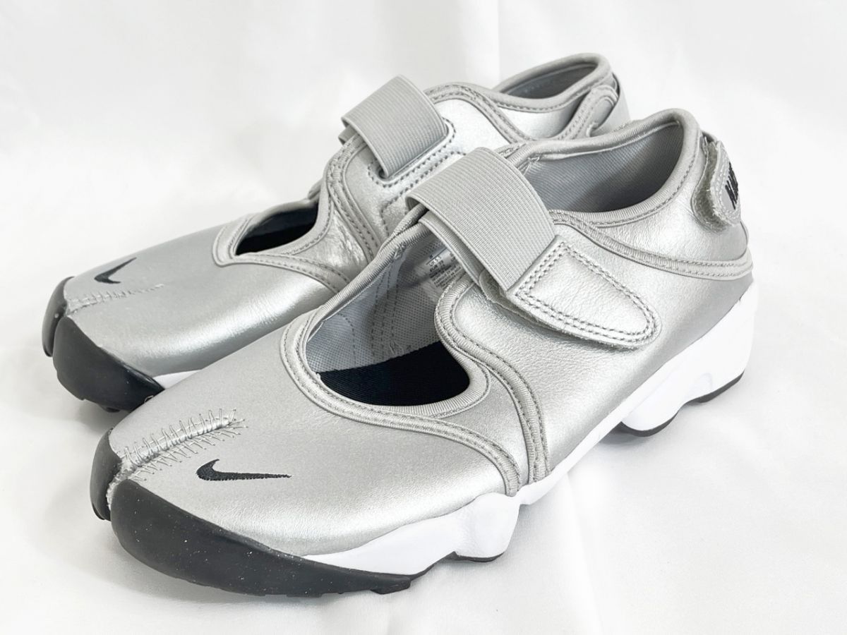 NIKE ナイキ meets emmi W AIR RIFT エアリフト スニーカー size25.0/シルバー ■■◎レディース