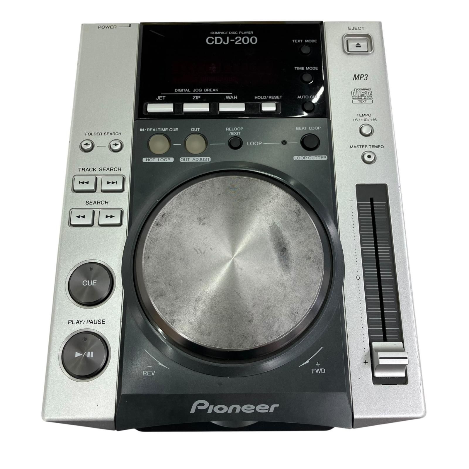 186000 動作未確認 Pioneer パイオニア DJ機材 CDJ-200 - メルカリ