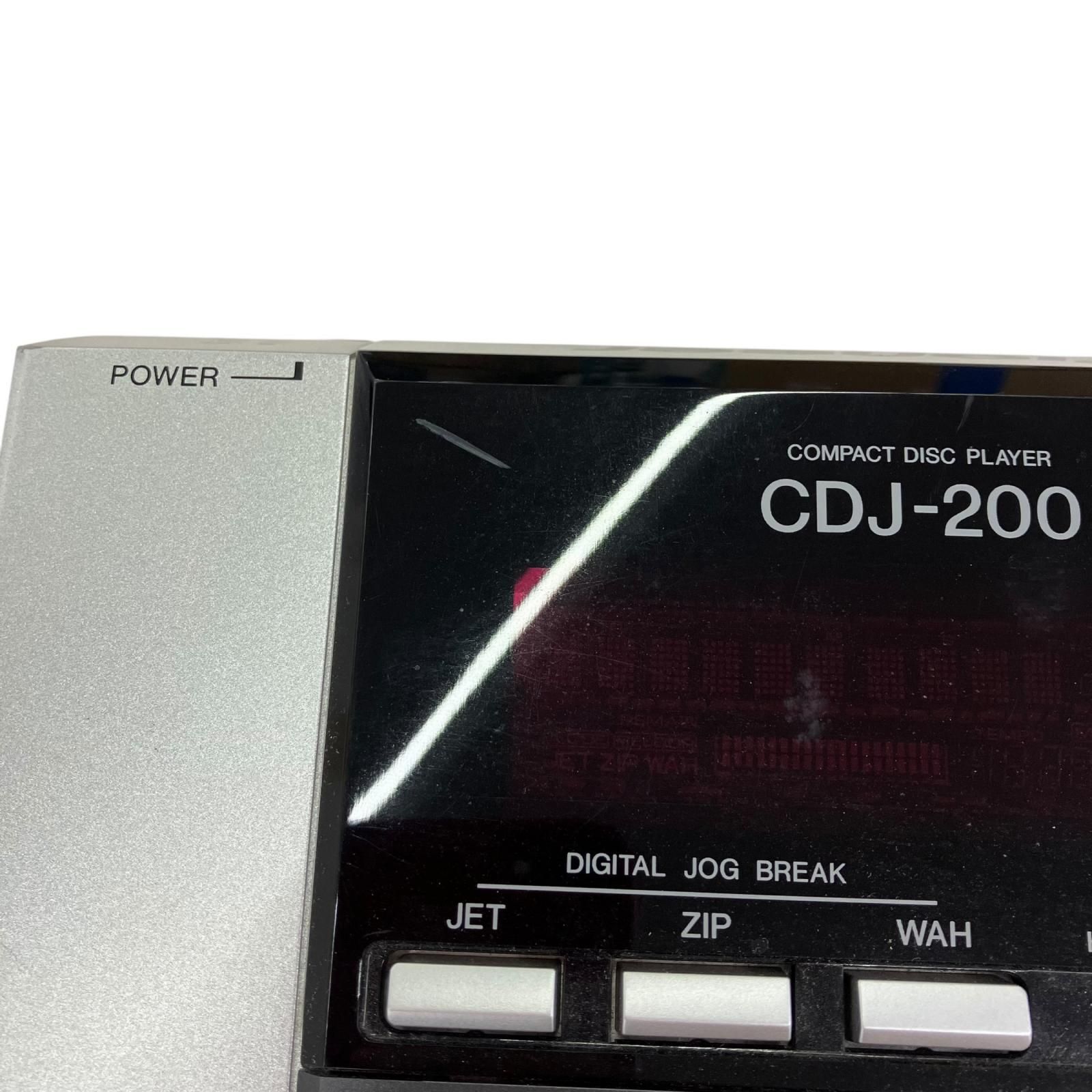 186000 動作未確認 Pioneer パイオニア DJ機材 CDJ-200 - メルカリ