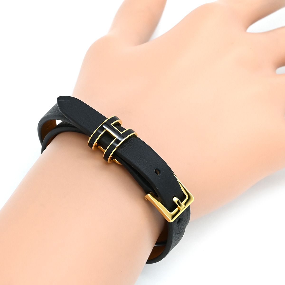 エルメス HERMES ブレスレット ポップH ドゥブルトゥール ヴォー
