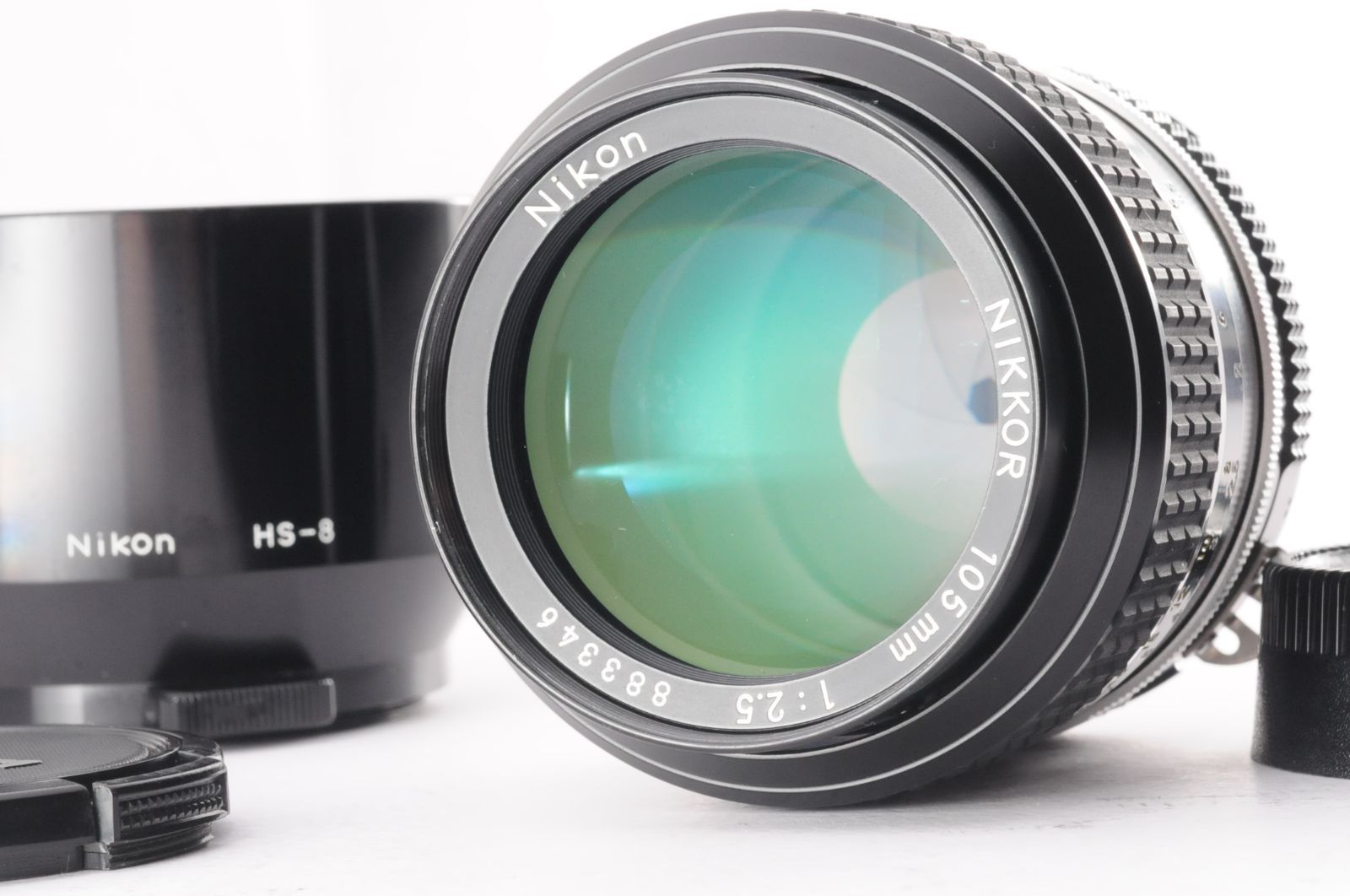 ニコン Nikon Ai NIKKOR 105mm F2.5 1:2.5 MF マニュアル カメラレンズ #883346