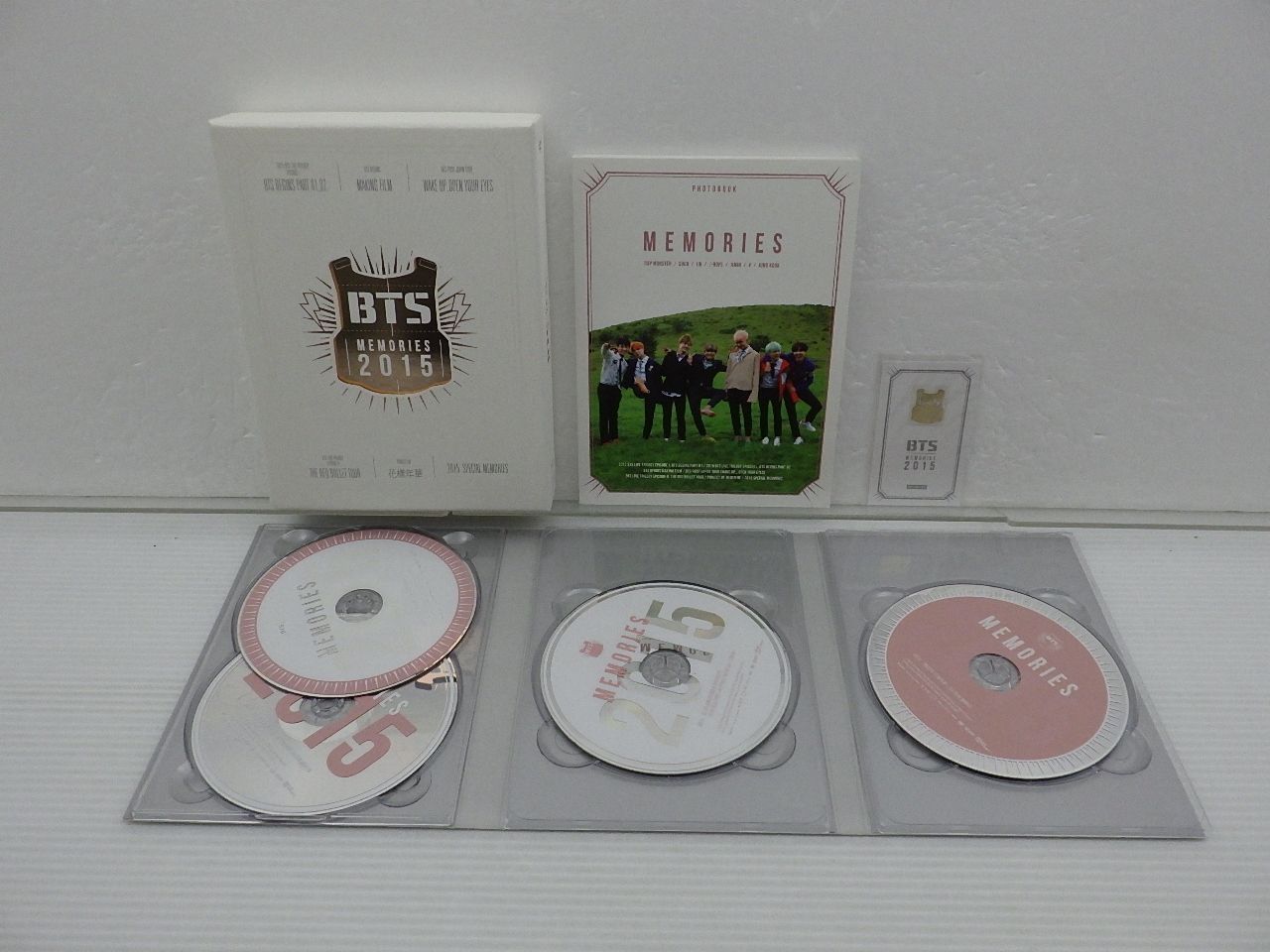 BTS DVD MEMORIES OF 2015 日本語字幕あり 4DVD - メルカリ