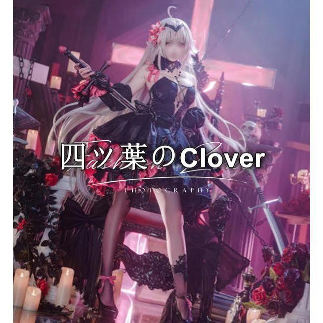 人気商品Fate/Grand Order 風 ジャンヌ・ダルクオルタ Alter コスプレ衣装 ドレスウィッグ cosplay ハロウィン 演出服 変装vs730