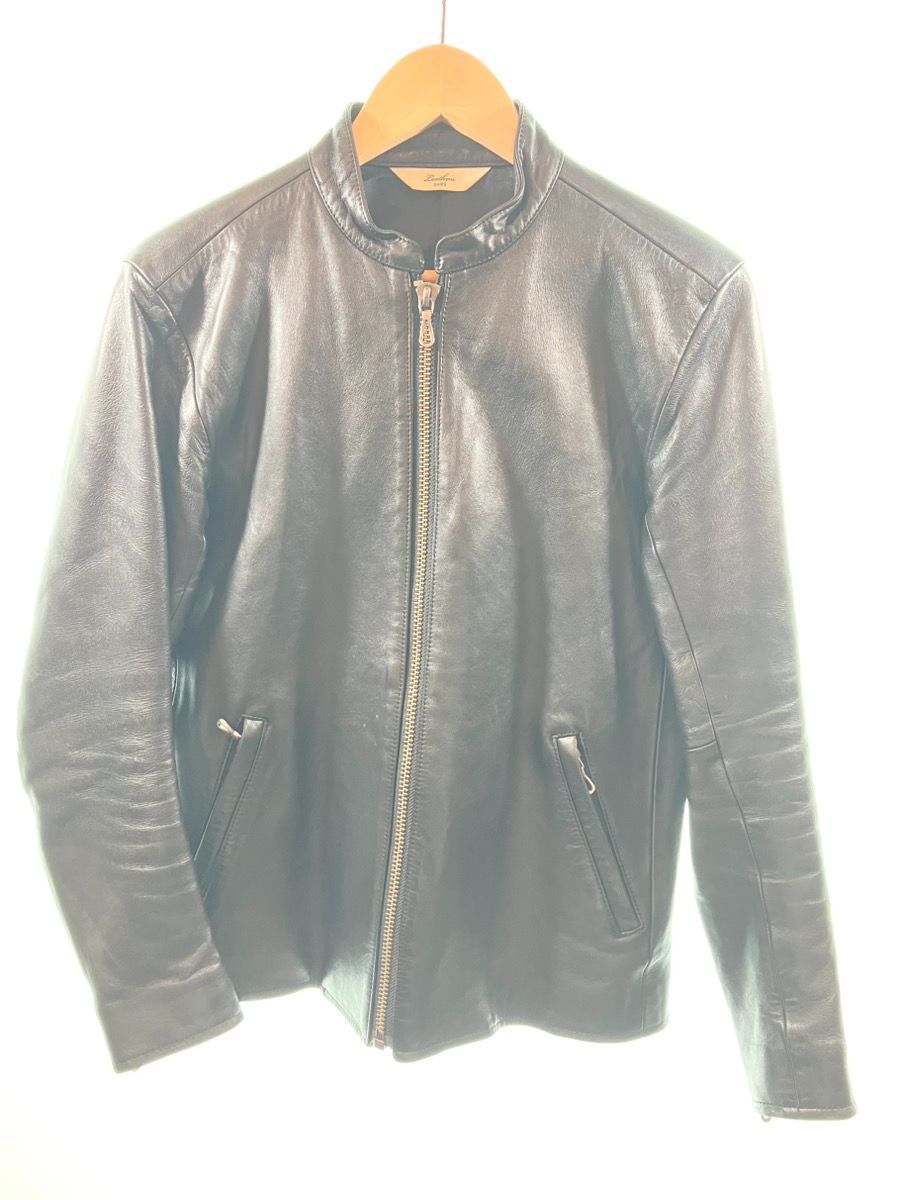 シップス SHIPS Lamb Leather ラム レザー Single Riders Jacket