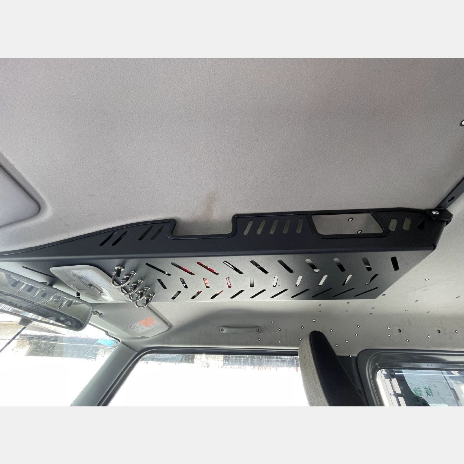 スズキ ジムニー JB74 2018年～対応 車内天井用収納拡張ラック ブラック スチール製 無加工取付式 内装アクセントパーツ 38,999円
