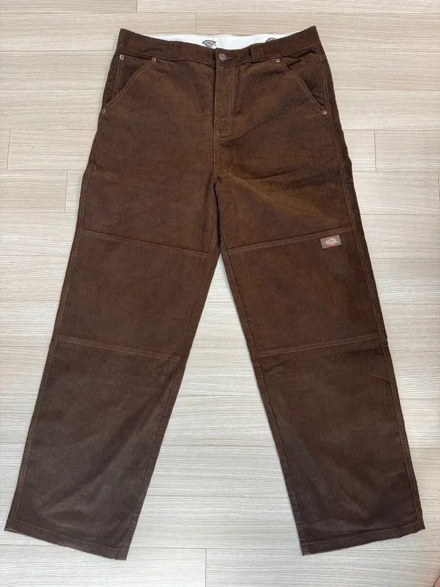 ディッキーズ ダブルニー コーデュロイ ワークパンツ ブラウン 34 8,555円