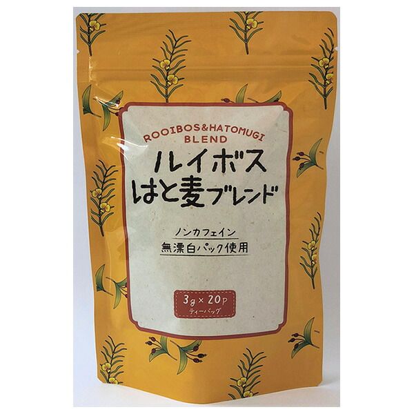 山城物産 ルイボスはと麦ブレンド (3g×20P)×20袋入| 送料無料 嗜好品 茶飲料 ルイボスティ ティーバッグ ノンカフェイン ストック ドリンク お茶 紅茶 茶葉 ケース買い まとめ買い 業者 仕入れ 大量 ジュース 備蓄 7,893円