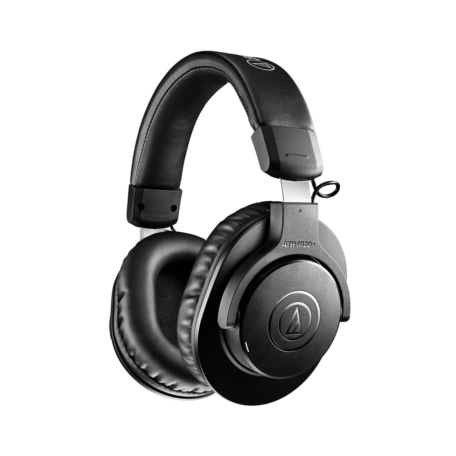 オーディオテクニカ ATH-M20xBT ワイヤレスヘッドホン Bluetooth 有線対応 ヘッドフォン 40mmCCAWボイスコイルドライバー 216gの軽量ボディ マルチポイント 低遅延モード 最大60時間再生 ハ [ブラック] [単品] [ワイヤレス]