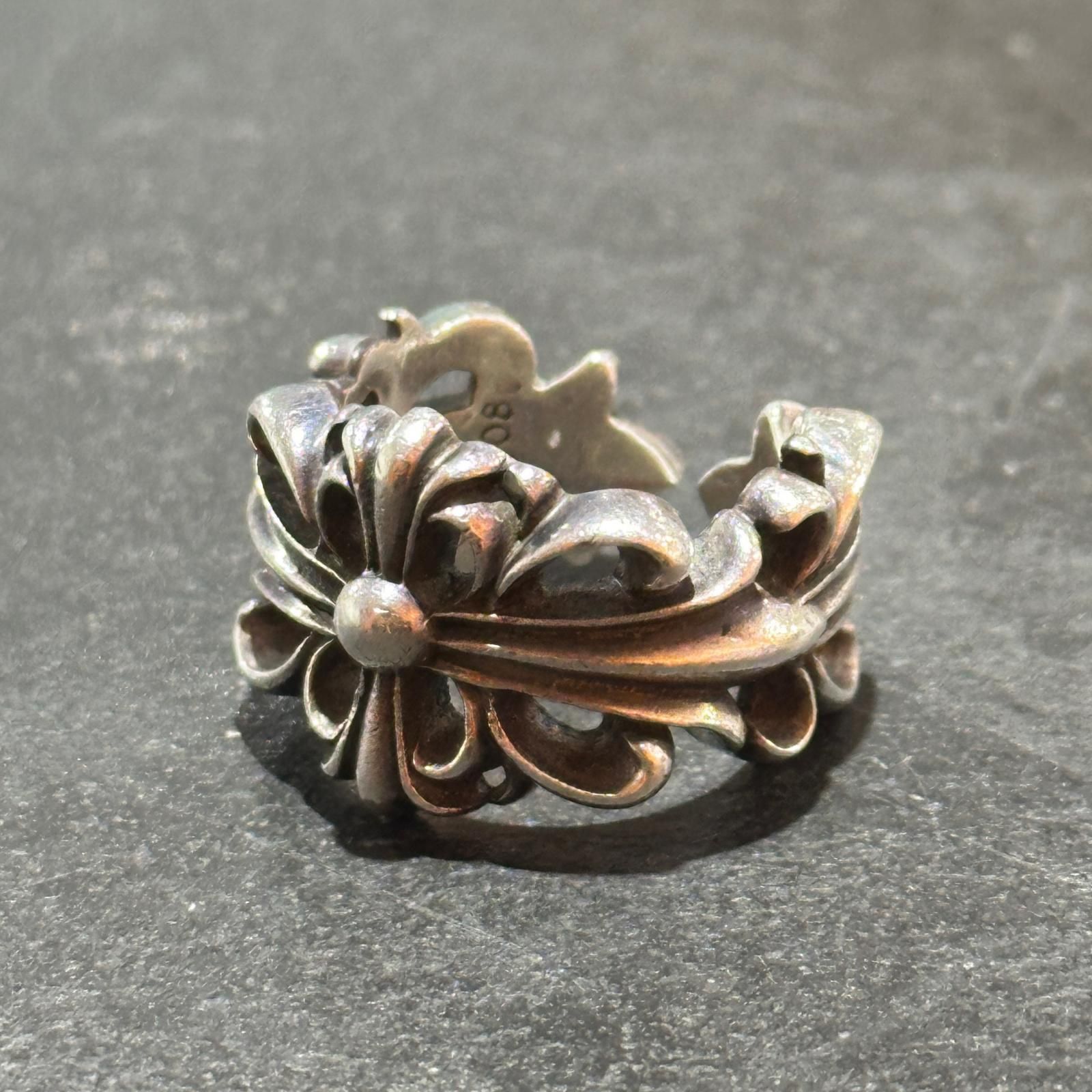 CHROME HEARTS ダブルフローラルリング 指輪 リング クロムハーツ