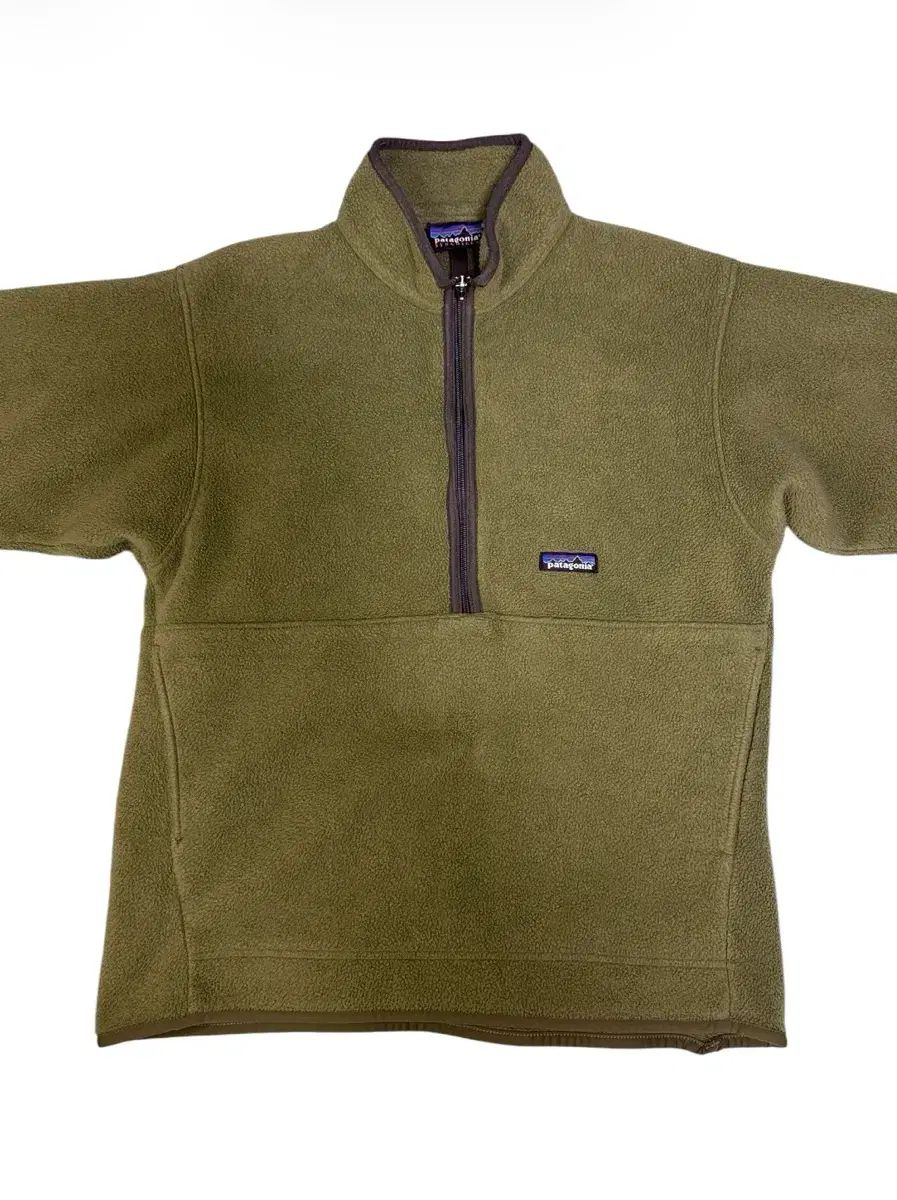 ヴィンテージ 90s パタゴニア Synchilla（シンチラ） マスフェイシャル patagonia オリーブ M
