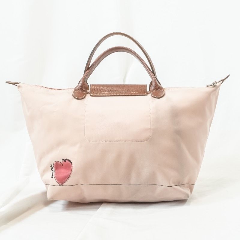 LONGCHAMP ロンシャン ル プリアージュ M 2015年限定 ピンク 鳥かご 