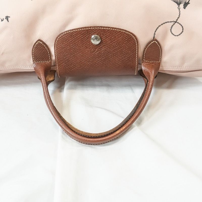LONGCHAMP ロンシャン ル プリアージュ M 2015年限定 ピンク 鳥かご 
