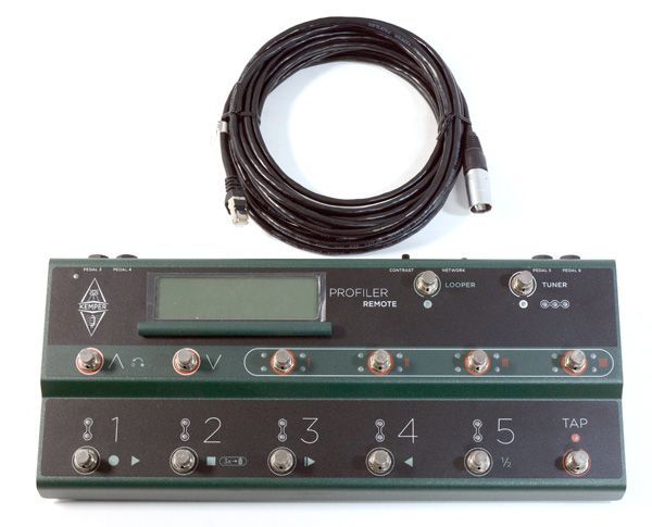 美品 Kemper ケンパー PROFILER REMOTE リモート フットスイッチ フットコントローラー