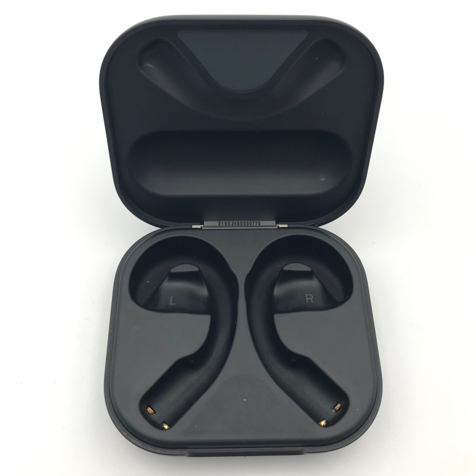 □Shokz OpenFit ワイヤレスイヤホン ブラック 耳掛け型 オープン 