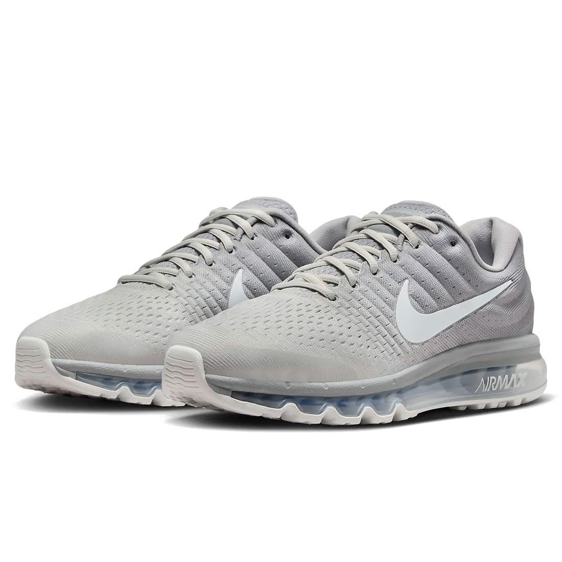 [ナイキ] エア マックス 2017 AIR MAX 2017 ライトボーン/マットシルバー/オフホワイト 849559-005 ナイキジャパン正規品 25.0cm [ライトボーン/マットシルバー/オフホワイト] [25.0 cm]