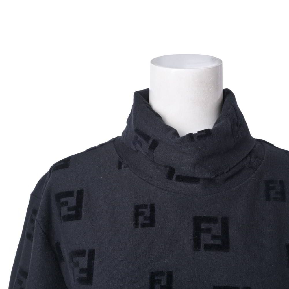 FENDI FF フロッキープリント タートルネック カットソー - メルカリ