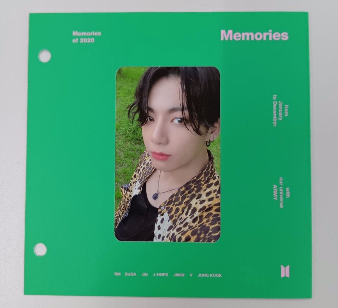 BTS JUNGKOOK トレカ Memories of 2020 ジョングク - メルカリ