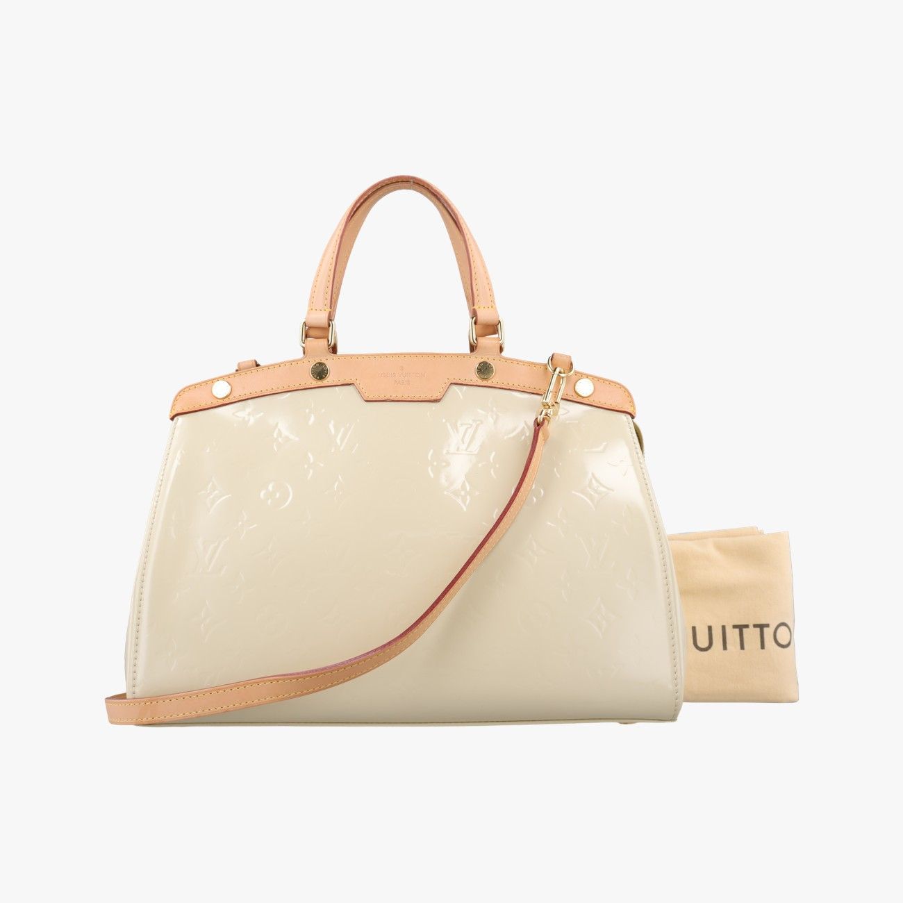 ルイヴィトンLouis VuittonブレアMM ブロンコライユ ヴェルニ M91456 VI5100