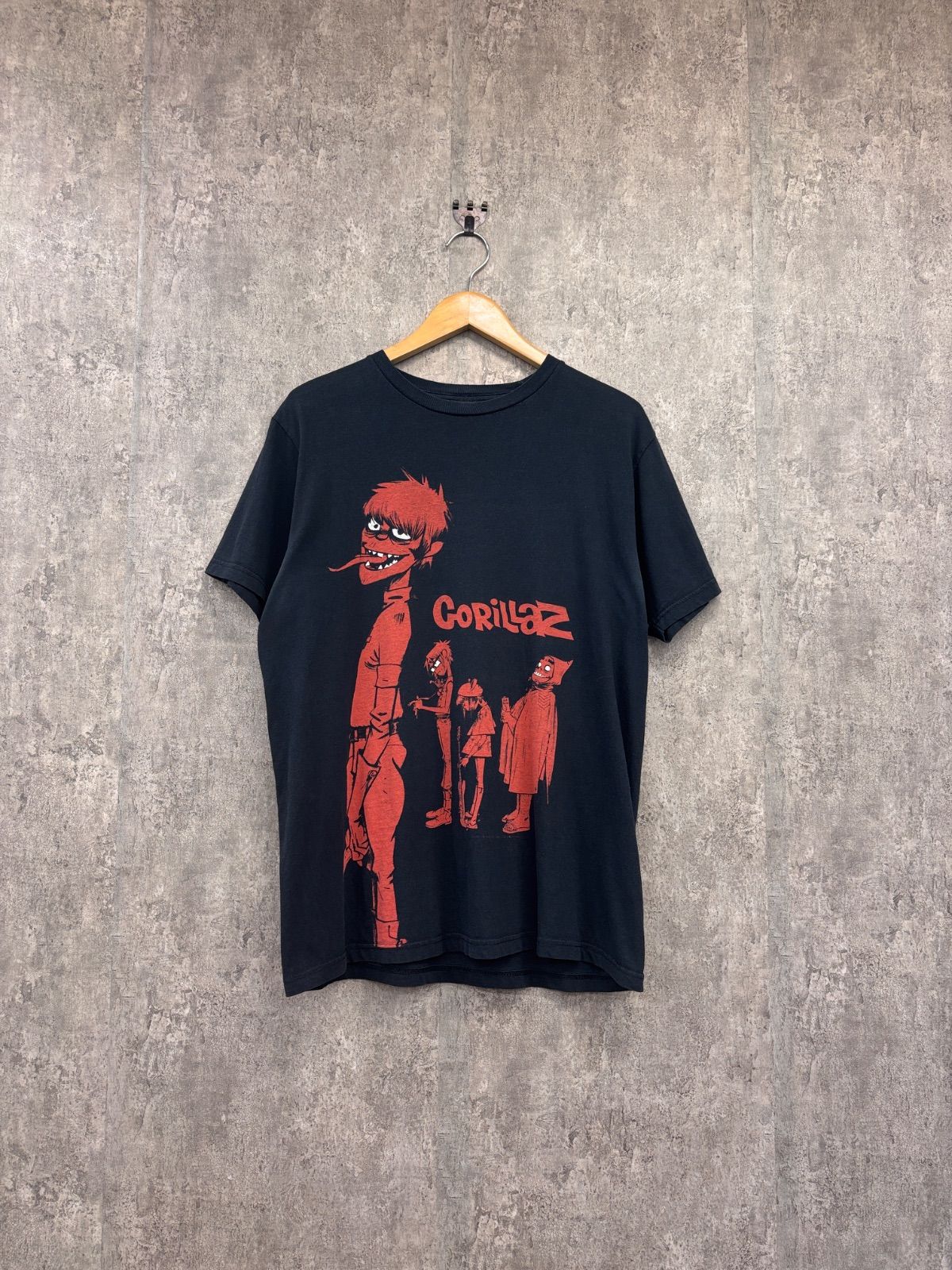 2011年　Gorillaz/ゴリラズ　メンバープリント　バンドTシャツ