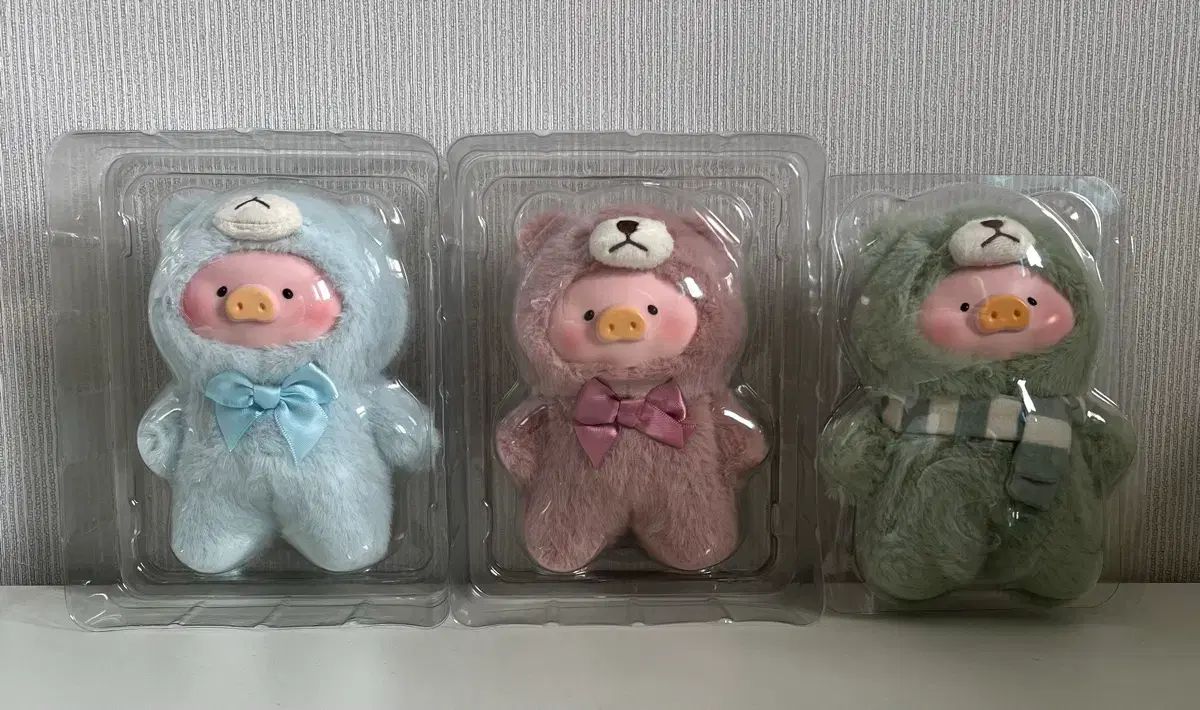 ルル・ザ・ピギー ぬいぐるみ キーホルダー 3種 まとめ