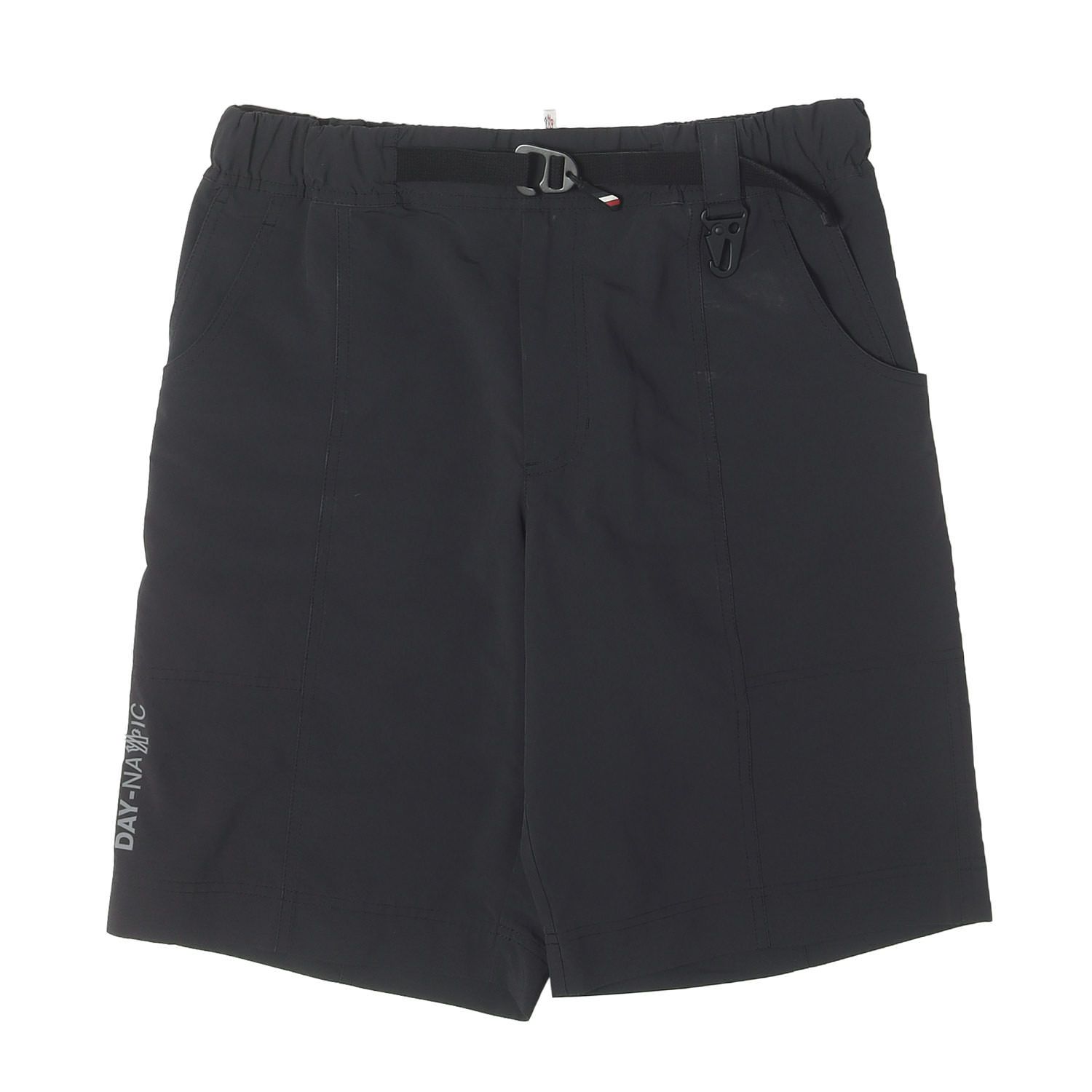 MONCLER モンクレール パンツ ブラック 黒 サイズ:S 24SS Moncler Grenoble ポリエステルタフタ イージーショーツ SHORTS ボトムス ショートパンツ【メンズ】【中古】