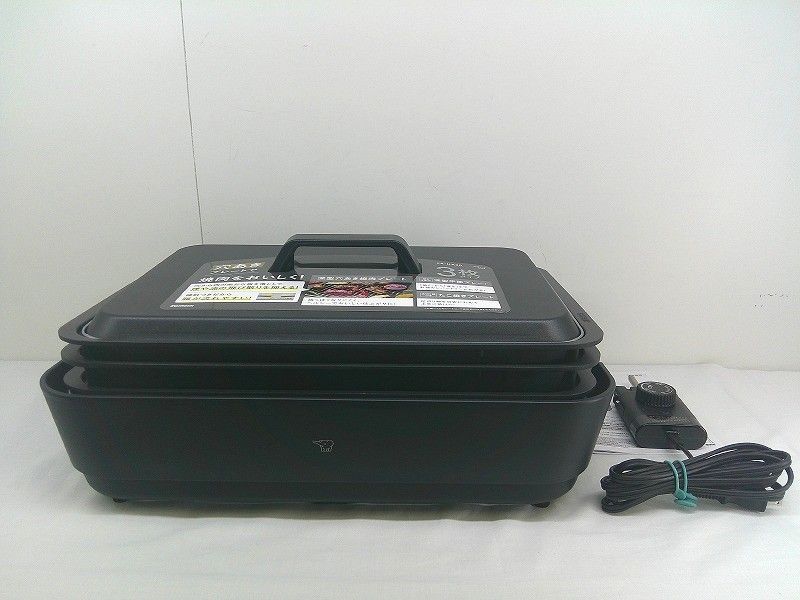 26g-833k【中古】ZOJIRUSHI 象印　ホットプレート　やきやき　たこ焼き器　焼肉プレート　プレート×3枚　EA-HA30　箱なし