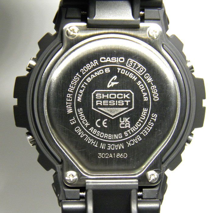 GW-6900-1JF ブラック 電波ソーラー CASIO(カシオ)G-SHOCK(ジー