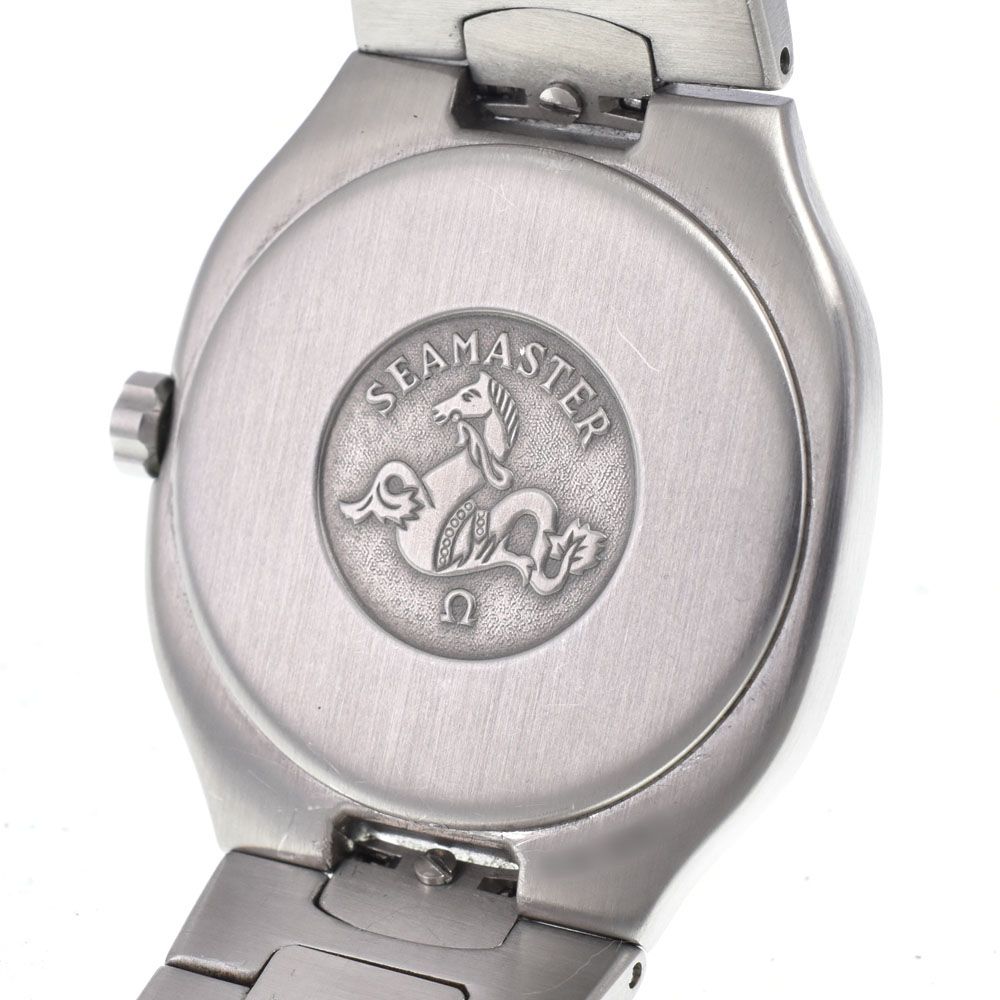 オメガ OMEGA シーマスター ポラリス グレー クォーツ メンズ 良品