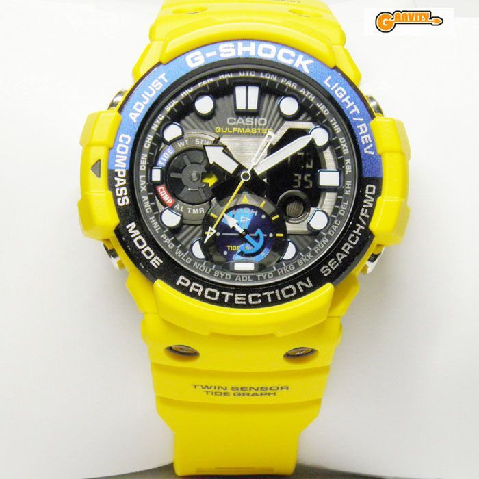 G SHOCK ガルフマスター　イエロー GN-1000-9AJF GULFMASTER(ガルフマスター) イエロー マリンテイスト