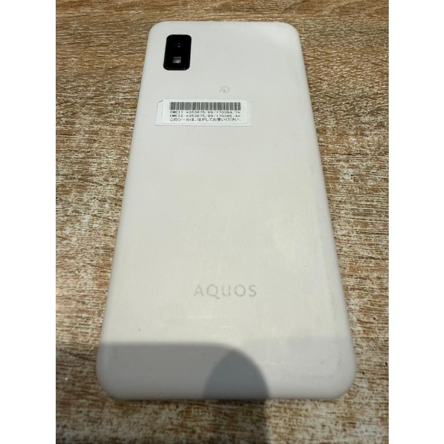 中古】AQUOS wish3 64GB ホワイト SIMフリー - メルカリ