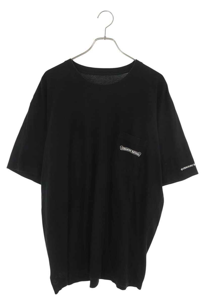 クロムハーツ CH T-SHRT 1 バックスクロールラベルプリントTシャツ メンズ XXL