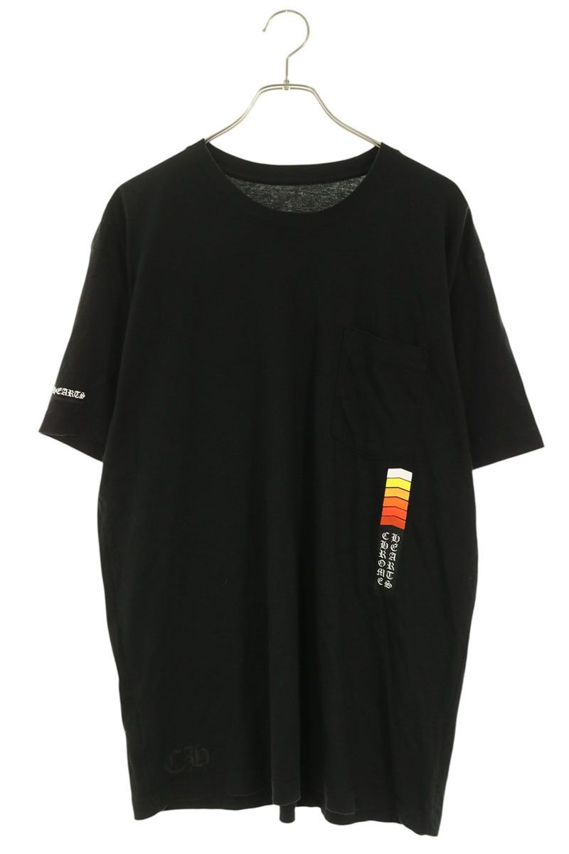 クロムハーツ CH T-SHRT/1 ネオンバーロゴプリントTシャツ メンズ XL
