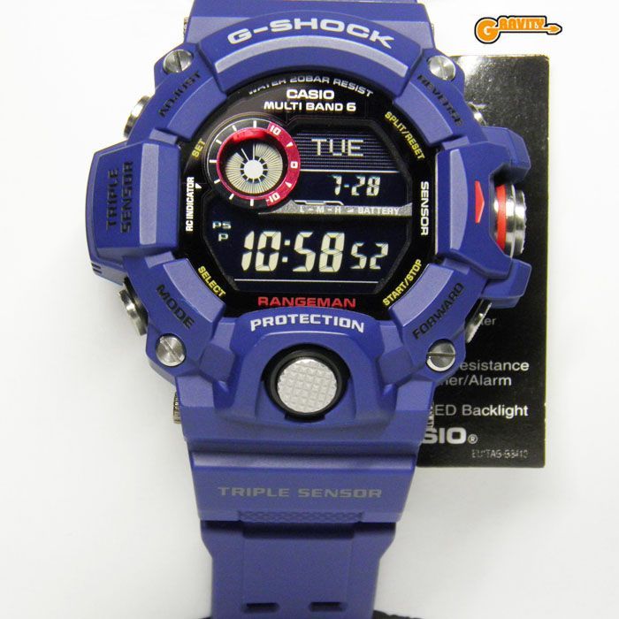 GW-9400NVJ-2 레인지맨 (레인지맨) 남성용 네이비 (남성용 네이비) 카시오 (카시오) G-SHOCK (G-SHOCK) [아름다운 중고]