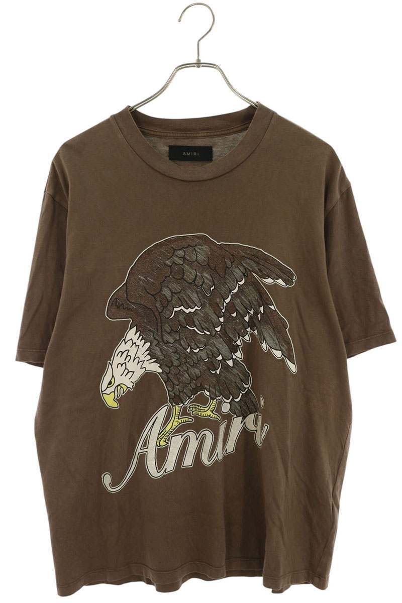 アミリ フロントイーグルプリントTシャツ メンズ M