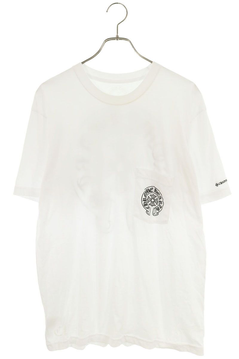 クロムハーツ CH T-SHRT/1 バックホースシュープリントTシャツ メンズ L