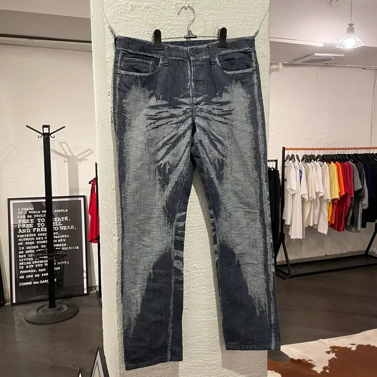 ISSEY MIYAKE イッセイミヤケ マン apoc デニムパンツ