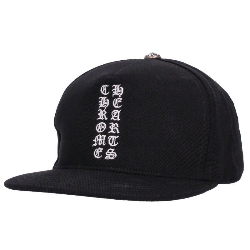 クロムハーツ TRUCKER CAP デニムトラッカー ロゴ刺繍デニム帽子 メンズ ONE SIZE