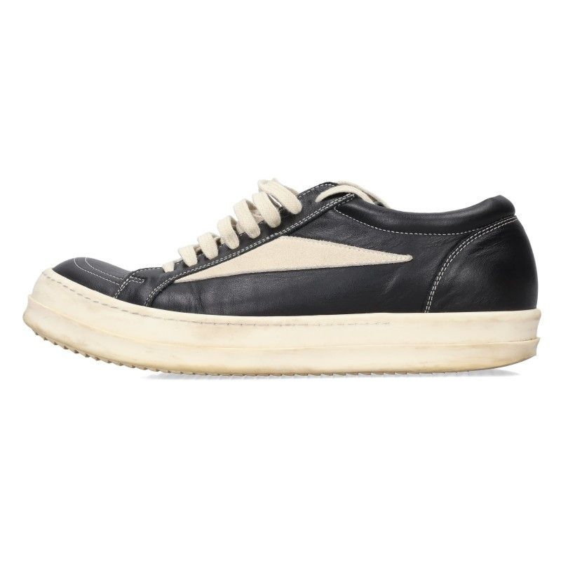 リックオウエンス VINTAGE SNEAKS ヴィンテージレザーローカットスニーカー メンズ 43