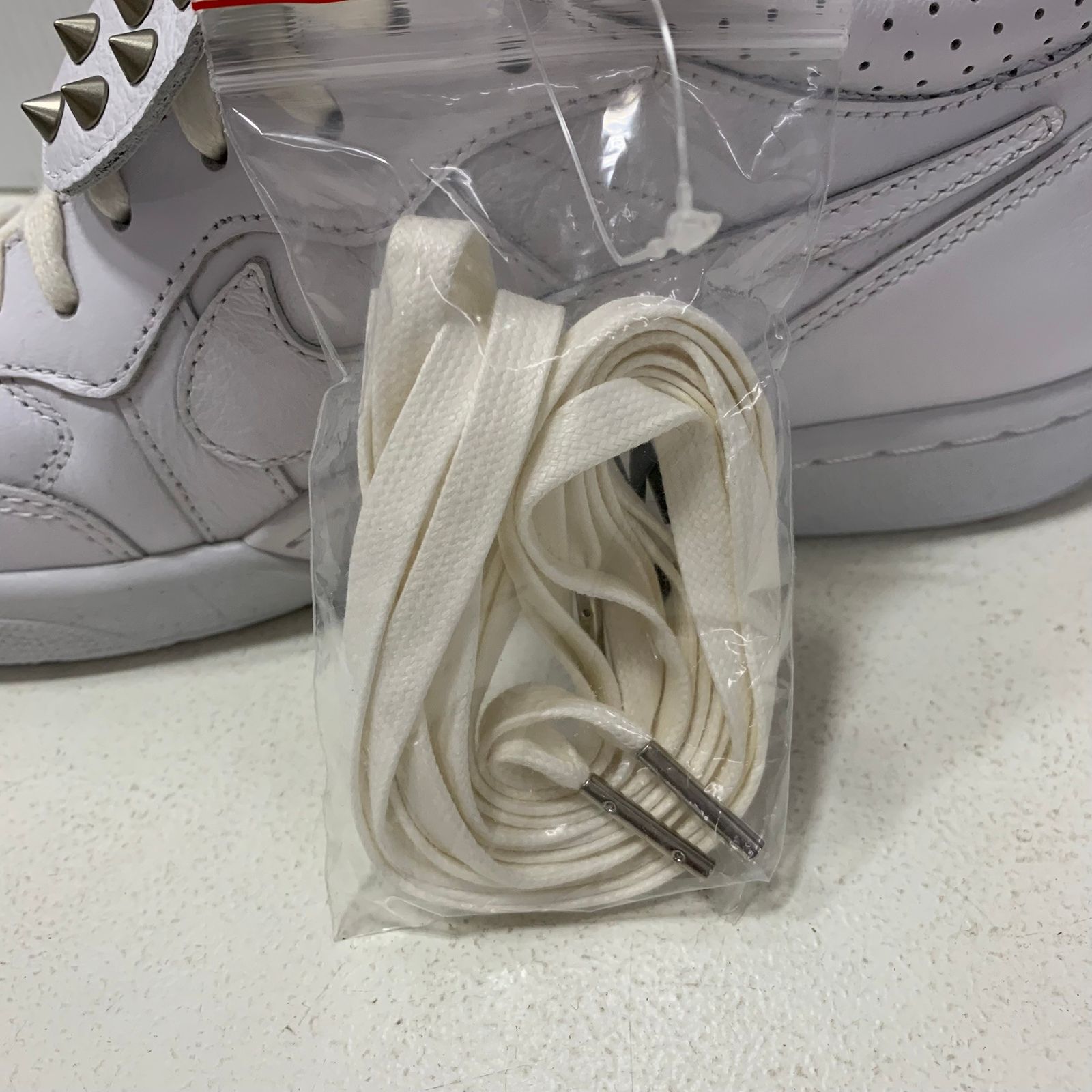 ナイキ NIKE F.C.R.B コラボ ティエンポ Tiempo 94 Mid スタッズ 645330-110 メンズ靴 スニーカー ホワイト 26.5cmサイズ 201-shoes1914