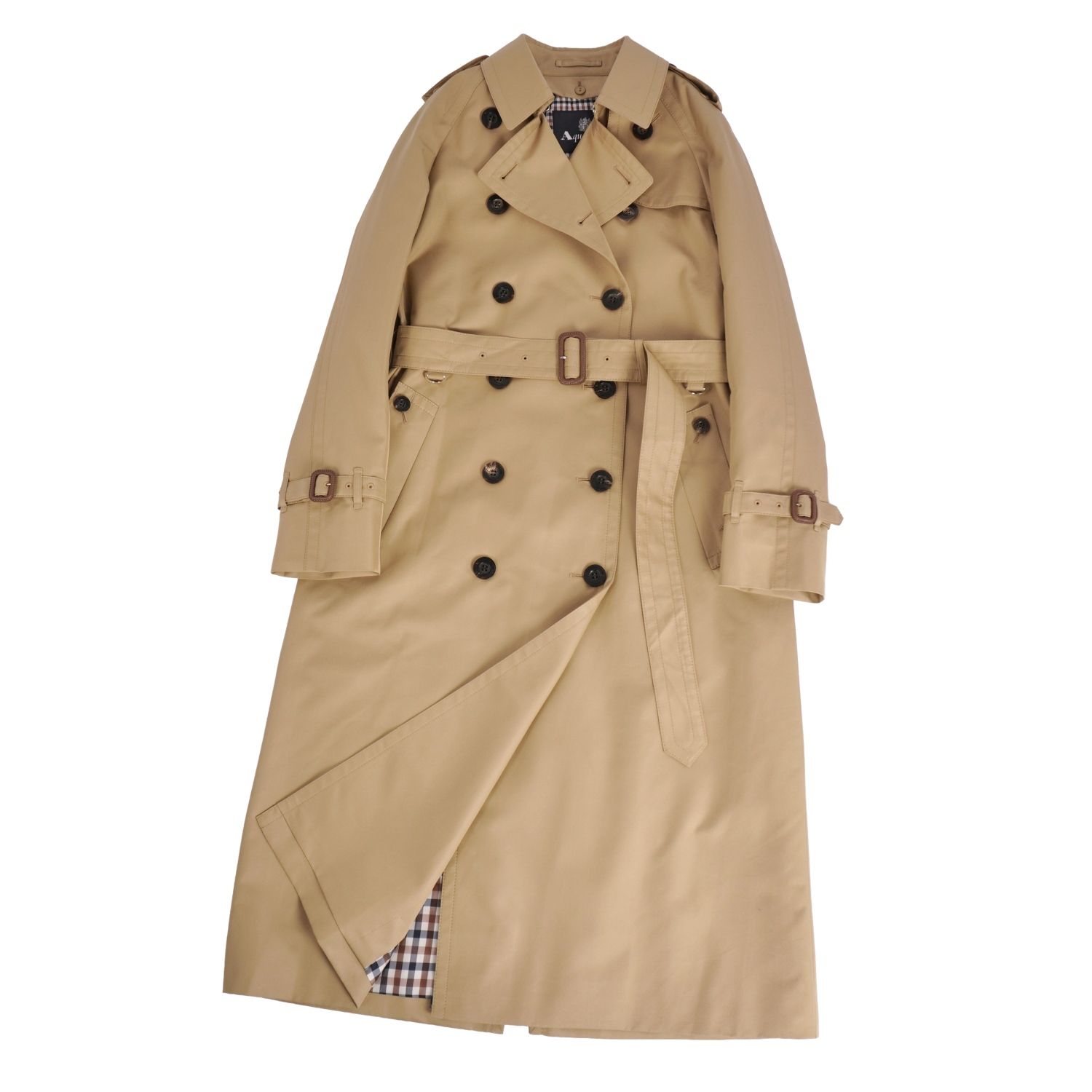 極美品 アクアスキュータム Aquascutum LONDON コート ライナー