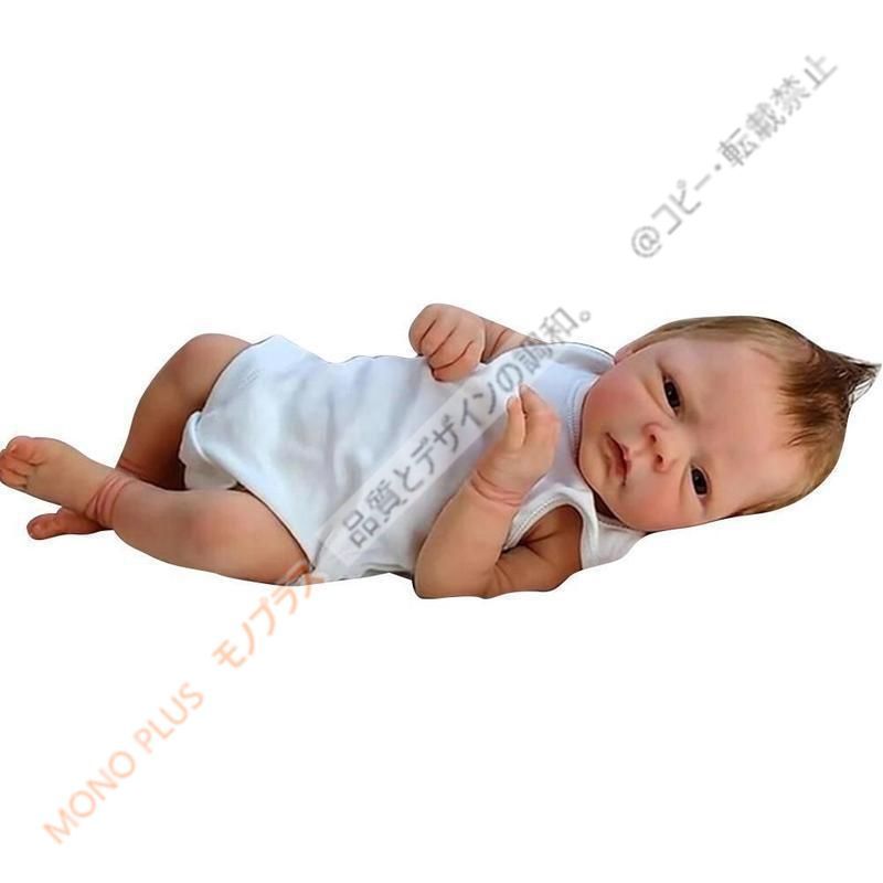 リボーンドール】超リアルな赤ちゃん人形 男の子 約46cm 髪の毛植毛