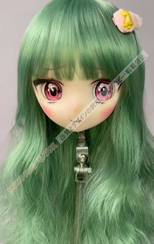 ソフトTPE製ヘッドドールパーツリアルドール100-125cmドール適用　ウィッグ選べる　ジョイントボルト付き　 M16 撮影用　 鑑賞用 水洗い可能 CGJ730P151 10,833円
