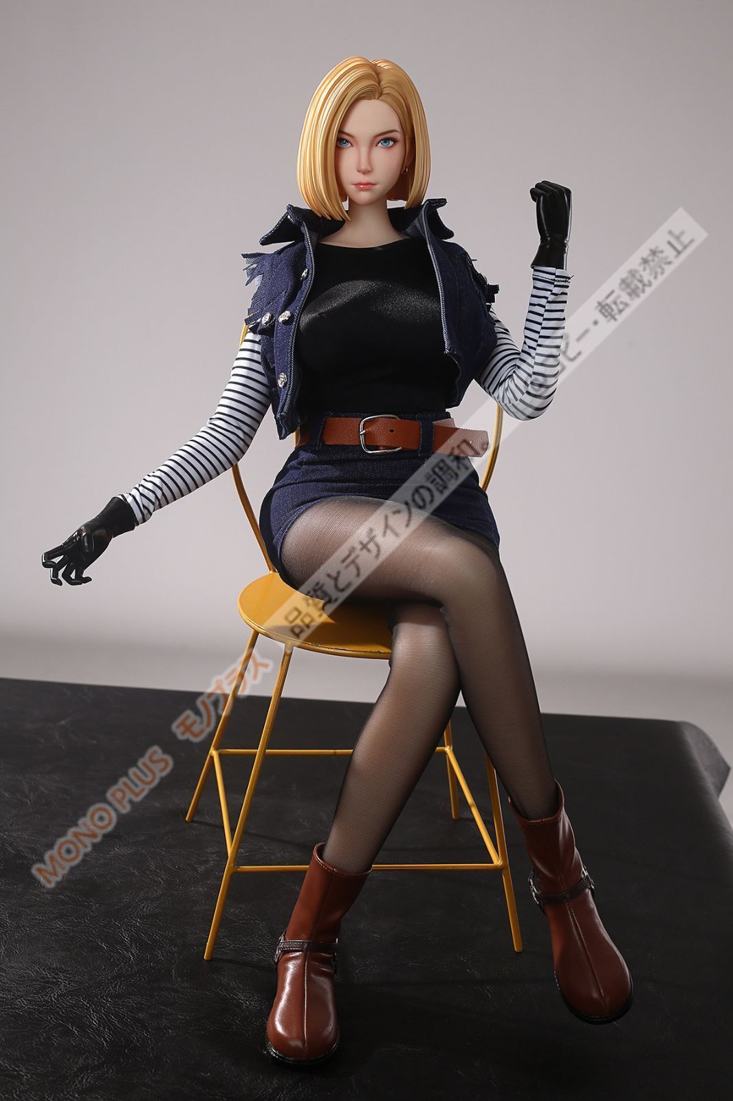 新品 65cm 1/3 ウエスタンガール 可動ドール BJD GK アニメ人形 衣装?スタンド付き豪華セット CGJ730P073