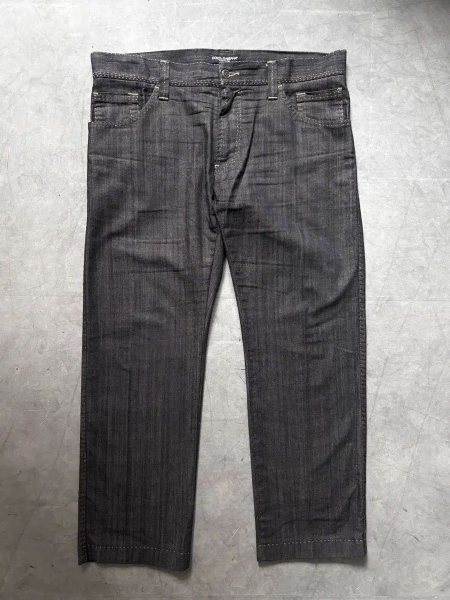 DOLCE & GABBANA ドルチェ＆ガッバーナ スティッチ デニム パンツ 19,453円