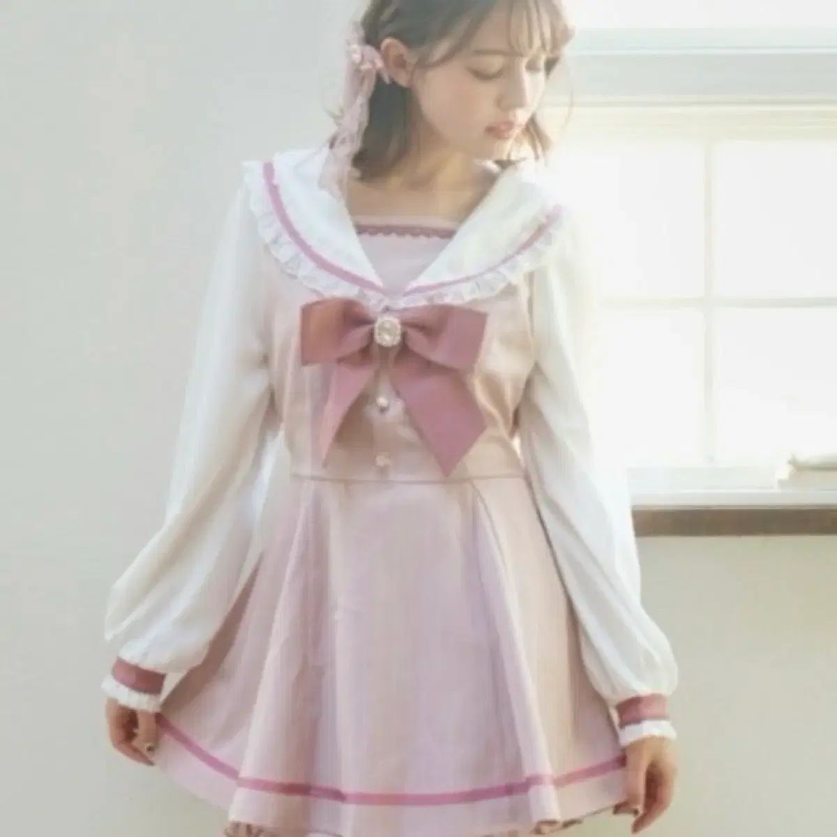 量産型 地雷系 LIZ LISA セーラー セットアップ 長袖 ピンク 正規品