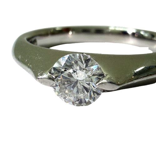 ♪ Pt900 ダイヤ 0.508ct リング F SI2 VG ジュエリー レディース アクセサリー