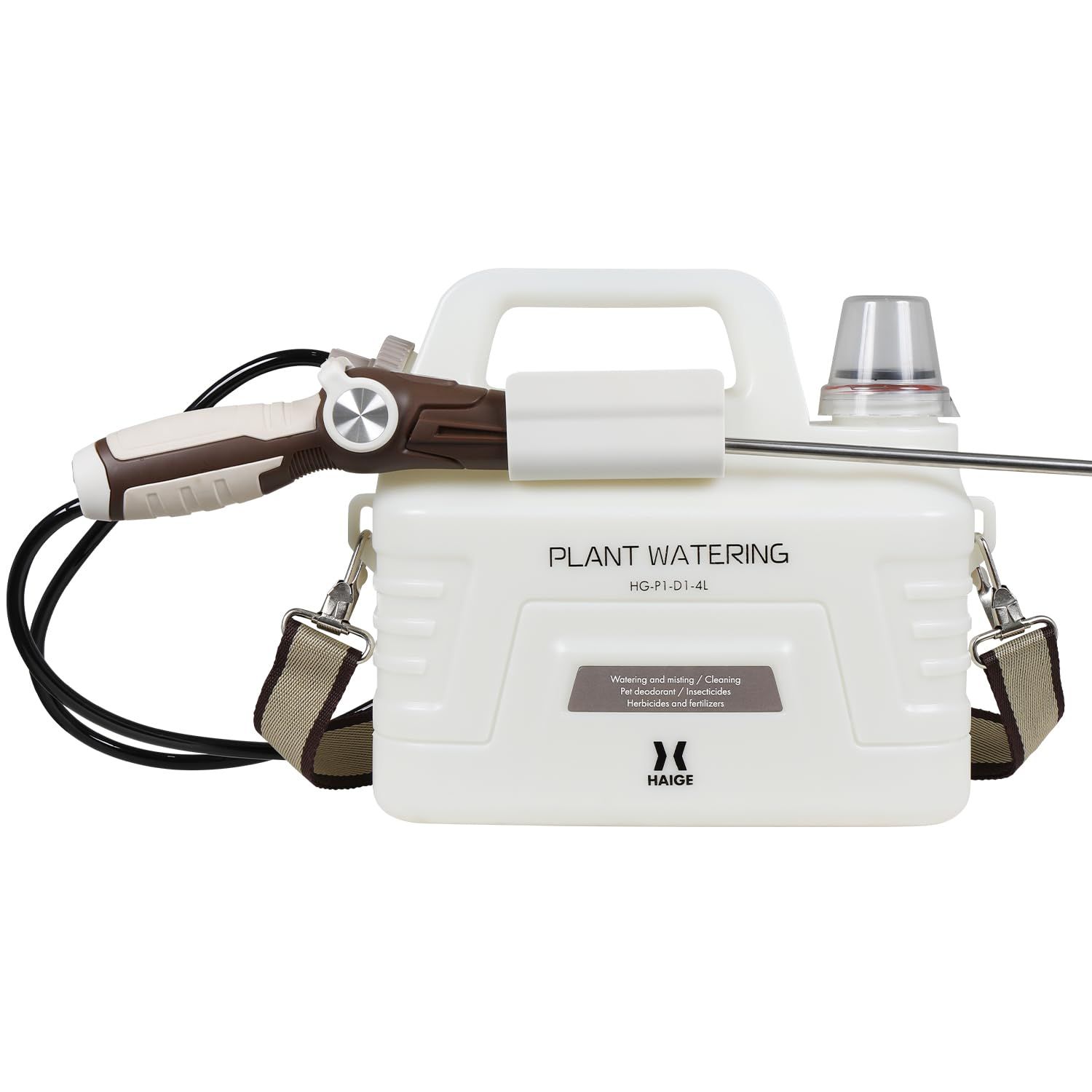HAIGE(ハイガー) 充電式 小型軽量電動噴霧器 5L (横型) HG-P1-D1-4Lpms 6,475円